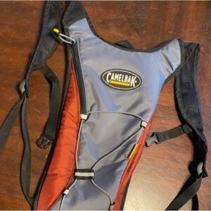 Camelbak Gray and Red Backpack